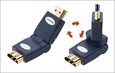 HDMI-Winkeladapter, 360° dreh- und kippbar