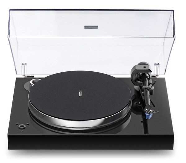 Pro-Ject X8 mit MC Quintet Blue in hochglanz-schwarz