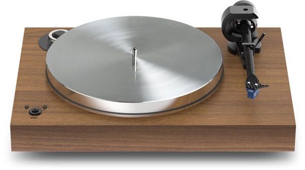 Pro-Ject X8 mit MC Quintet Blue in walnuss