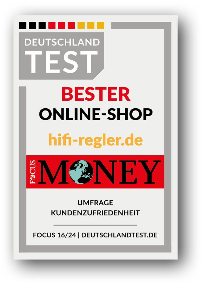 HIFI-REGLER wurde BESTER ONLINESHOP Kundenzufriedenheit 2024