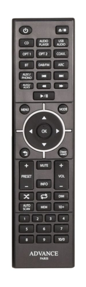 Advance Paris MyCast 7- Remote Control