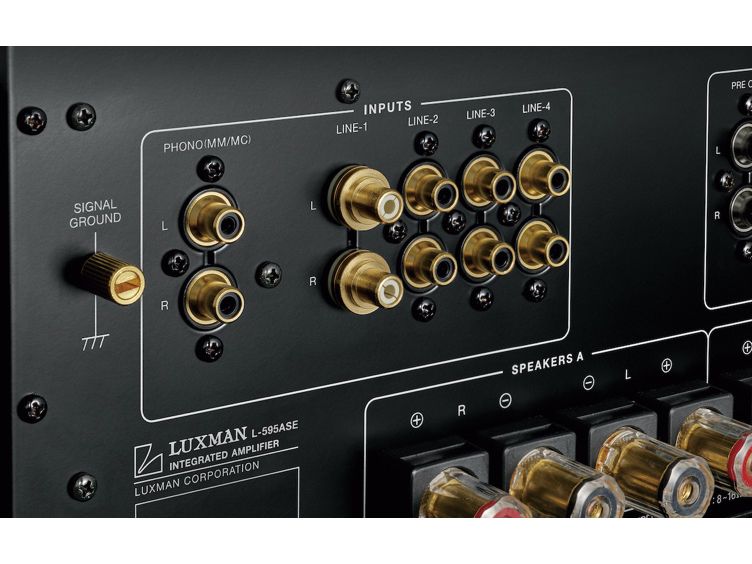 Luxman L-595A SE - Eingänge