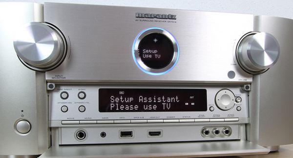 Marantz SR-7012 - Display unterm Bullauge