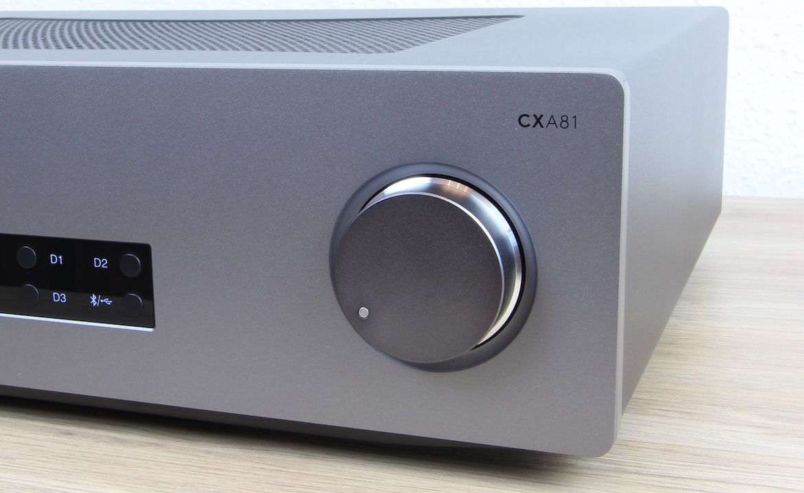 Drehregler des Cambridge Audio CXA 81