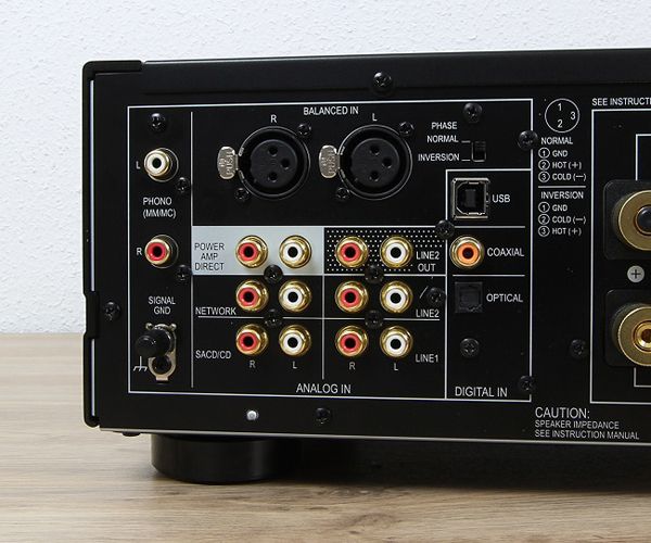 Pioneer A-70DA Rückseite