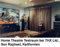 THX Home Theatre Test-Raum in Kalifornien