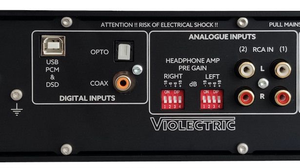 Violectric DHA V380² Rückansicht