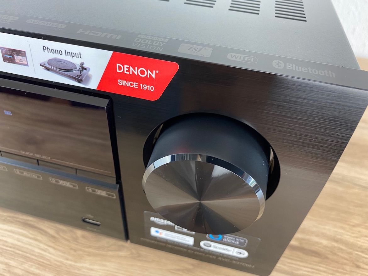 Denon AVc-X3700H - Lautstärke-Drehregler