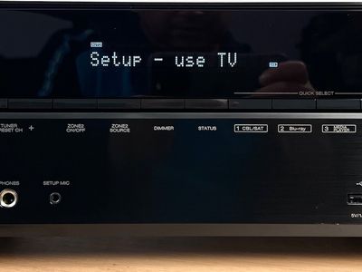 Denon AVR-X2800H - Bedienelemente und Display