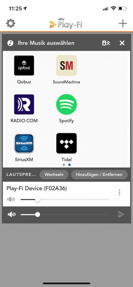 DTS Play-Fi App