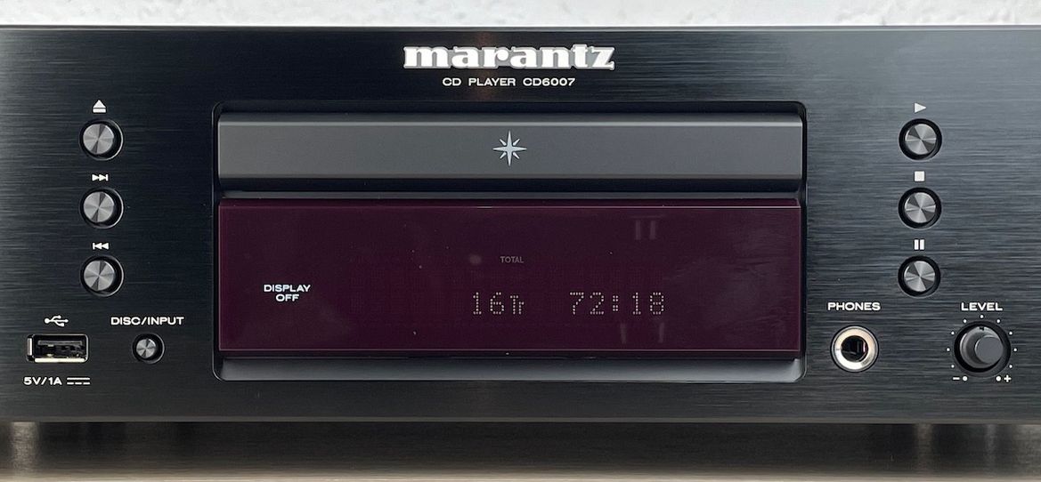 Marantz CD 6007 - Display an der Front