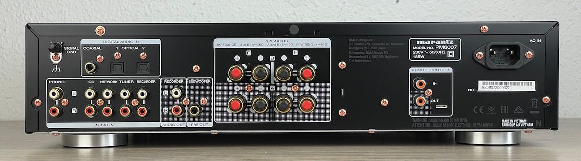 Marantz PM 6007 - Rückansicht