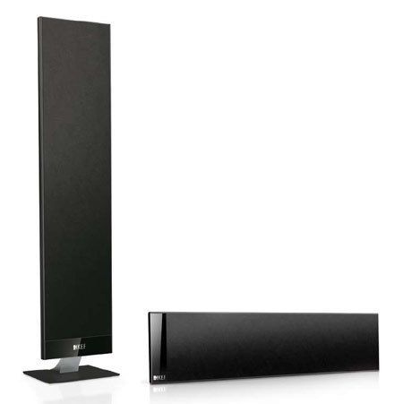 KEF Satellit T301 und Centerlautsprecher T301c