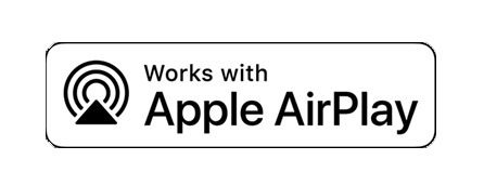 Works with Apple Airplay