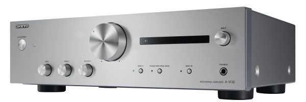 Onkyo Stereo-Vollverstärker A-9130 in der Farbe Silber