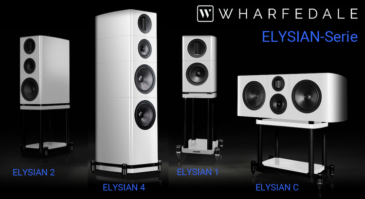 Die Modelle der Wharfedale ELYSIAN Serie auf einen Blick