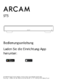arcamst5bedanleitung