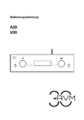 Bedienungsanleitung der AVM A30 und V30