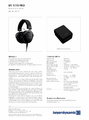 Datenblatt des beyerdynamic DT 1770 Pro