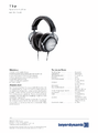 Datenblatt des beyerdynamic T 5 P 2.te Generation