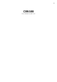 Bedienungsanleitung CXN 100