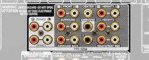 Vorverstärkermodus des DENON AVC-X6700H