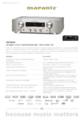 Marantz PM7000N Datenblatt