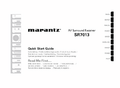 Marantz SR 7013 Schnellstart