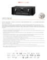 Das Datenblatt des Marantz SR5015 DAB als PDF Datei