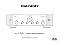 Bedienungsanleitung des Marantz Verstärkers Modul 40n