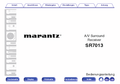 Bedienungsanleitung Marantz SR 7013