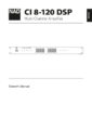 Die Bedienungsanleitung des NAD CI 8-120 DSP als PDF-Datei