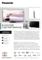 Panasonic JZW984 OLED-TVs Datenblatt