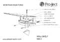 Bedienungsanleitung zur Pro-Ject Wallmount it 3