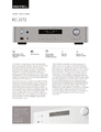 Rotel RC-1572 Datenblatt