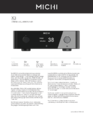 Das Datenblatt des Rotel X3 als PDF-Datei