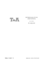Die Bedienungsanleitung des T+A P 3100 HV als PDF Datei