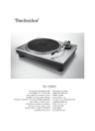 Bedienungsanleitung des Technics SL-1500 C