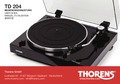 Bedienungsanleitung des Thorens TD 204