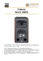 Unison Max Mini Datenblatt