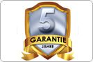 5 Jahre Garantie!