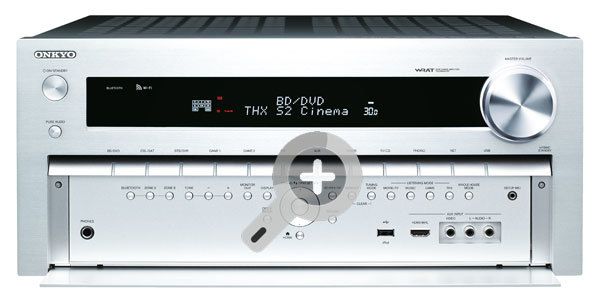 Onkyo TX-NR828 - Bedienelement an der Front -