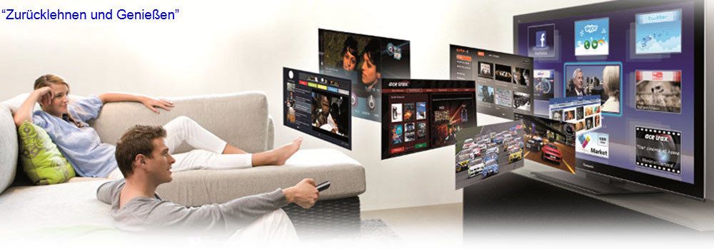 Panasonic Fernseher mit Viera Connect