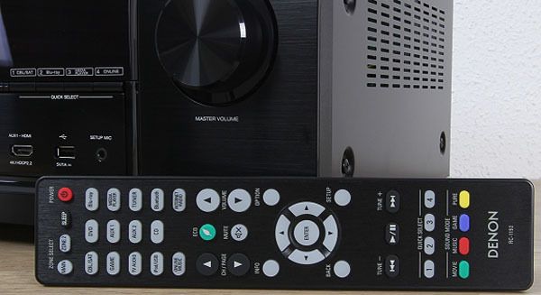 Fernbedienung des Denon AVR-X2300W