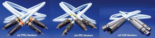 Supra EFF-I konfektioniert mit PPSL-, PPX- oder XLR-Steckern